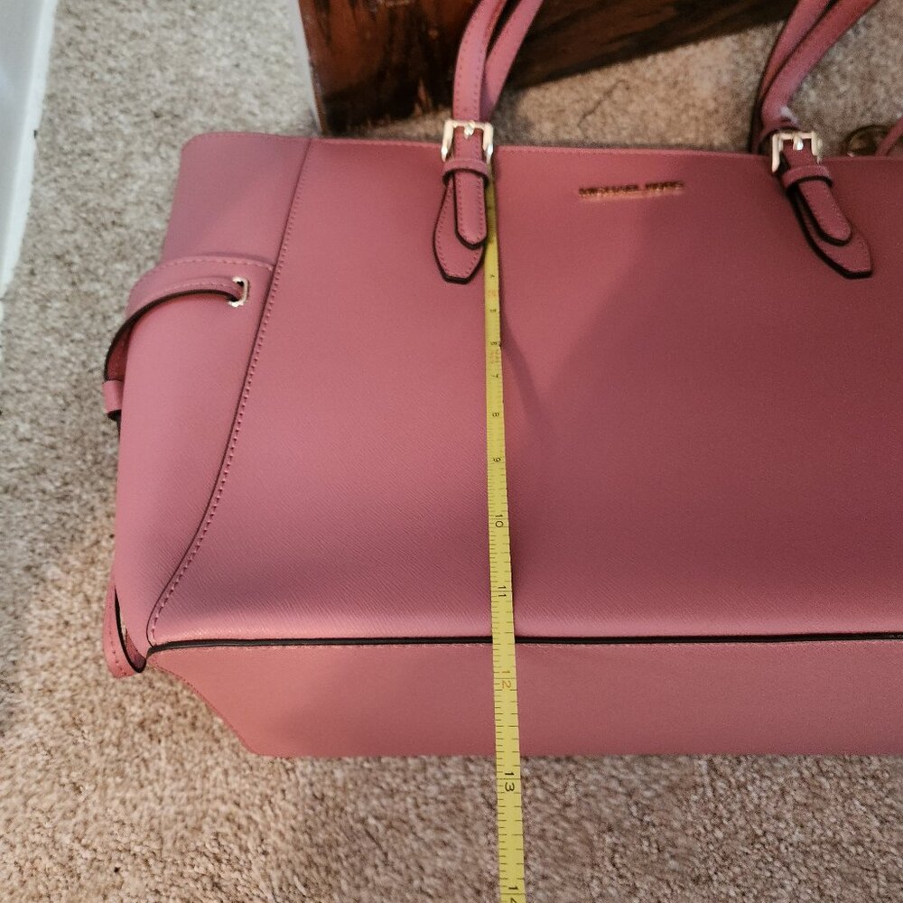 NWT Gilly Tote Michael Kors Leather Travel Shoulder Purse - Picture 14 of 15
